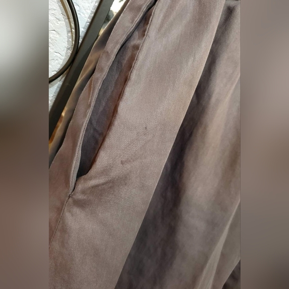 Bundle of 2 Plus size XXL- XXXL Custom Made Skirts / Gray & Velvet Pink Peach - Picture 9 of 10